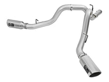 画像をギャラリービューアに読み込む, aFe Atlas Exhaust 4in Dual DPF-Back Al Steel w/ Pol Tips 16-17 GM Diesel Truck V8-6.6L (td) LML