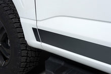 画像をギャラリービューアに読み込む, Putco 2021 Ford F-150 Super Crew 6.5ft Short Box Black Platinum Rocker Panels (4.25in Tall 12pcs)