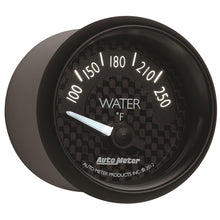 画像をギャラリービューアに読み込む, Autometer GT Series 52mm Short Sweep Electronic 100-250 Deg F Water Temperature