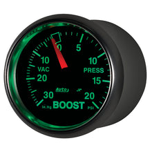 画像をギャラリービューアに読み込む, Autometer GS 52mm 30 in Hg/20 psi Mechanical Vacuum/Boost Gauge