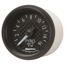 画像をギャラリービューアに読み込む, Autometer GT Series 52mm Full Sweep Electronic 0-1600 Deg F EGT/Pyrometer Gauge