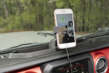 画像をギャラリービューアに読み込む, Rugged Ridge Dash Multi-Mount Charging Phone Kit 18-20 Jeep Wrangler JL/JT