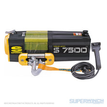 画像をギャラリービューアに読み込む, Superwinch 7500 LBS 12V DC 5/16in x 54ft Steel Rope S7500 Winch