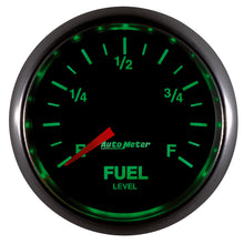 画像をギャラリービューアに読み込む, Autometer GS 2 1/16in. 0-280 Ohms Fuel Level Gauge - Stepper Motor