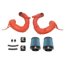 画像をギャラリービューアに読み込む, Injen 19-21 Genesis G70 V6-3.3L Twin Turbo SP Short Ram Air Intake System - Wrinkle Red