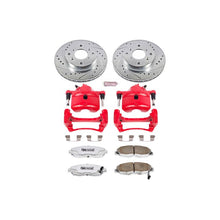 画像をギャラリービューアに読み込む, Power Stop 98-02 Honda Accord Front Z26 Street Warrior Brake Kit w/Calipers
