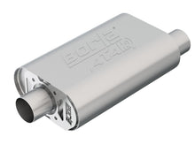 画像をギャラリービューアに読み込む, Borla CrateMuffler SBC Hot 350/383 2.5 inch Offset/Center 14in x 4.35in x 9in Oval Atak Muffler