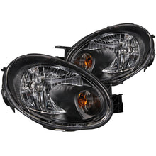 画像をギャラリービューアに読み込む, ANZO 2003-2005 Dodge Neon Crystal Headlights Black