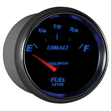 画像をギャラリービューアに読み込む, Autometer Cobalt 66.7mm 240-33 ohms Short Sweep Electronic Fuel Level Gauge