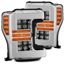 画像をギャラリービューアに読み込む, AlphaRex 17-19 Ford F-250 SD NOVA LED Proj Headlights Plank Style Chrome w/Activ Light/Seq Signal