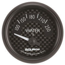 画像をギャラリービューアに読み込む, Autometer GT Series 52mm Short Sweep Electronic 100-250 Deg F Water Temperature