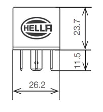 画像をギャラリービューアに読み込む, Hella Relay 12V 20/40A Spdt Res