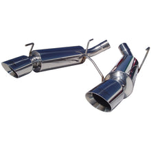 画像をギャラリービューアに読み込む, MBRP 05-10 Ford Mustang GT 5.0/Shelby GT500 Dual Mufflers Axle Back Split Rear T304