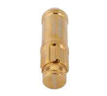 画像をギャラリービューアに読み込む, NRG 700 Series M12 X 1.25 Steel Lug Nut w/Dust Cap Cover Set 21 Pc w/Locks &amp; Socket - Chrome Gold
