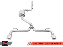 画像をギャラリービューアに読み込む, AWE Tuning Volkswagen GTI MK7.5 2.0T Track Edition Exhaust w/Chrome Silver Tips 102mm