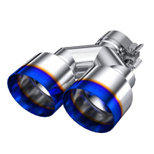 画像をギャラリービューアに読み込む, MBRP Burnt End Tip 2.5 ID Dual 4 OD Out 9.55 length Single wall 304 Stainless Steel Pass Side