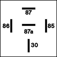 画像をギャラリービューアに読み込む, Hella Relay 12V 20/40A Spdt Res Sld
