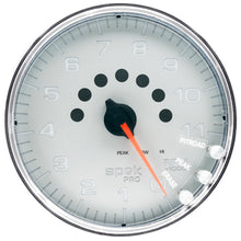 画像をギャラリービューアに読み込む, Autometer Spek-Pro Gauge Tachometer 5in 11K Rpm W/Shift Light &amp; Peak Mem Silver/Chrome