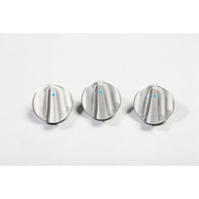画像をギャラリービューアに読み込む, Rugged Ridge Alum Climate Control Knob Set Blue 07-10 Jeep Wrangler JK