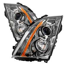 画像をギャラリービューアに読み込む, xTune Cadillac Cts 08-12 / CTS-V 09-12 Halogen Only projector Headlights Chrome HD-JH-CACTS08-AM-C
