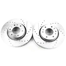 画像をギャラリービューアに読み込む, Power Stop 04-07 Buick Rainier Front Evolution Drilled &amp; Slotted Rotors - Pair