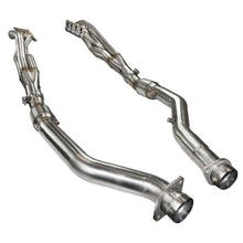 画像をギャラリービューアに読み込む, Kooks 12+ Jeep Grand Cherokee 6.4L 1-7/8in x 3in SS Longtube Headers w/Green Catted Connection Pipes