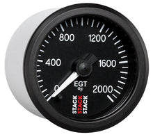 画像をギャラリービューアに読み込む, Autometer Stack 52mm 0-2000 Deg F Pro Stepper Motor Exhaust Gas Temp Gauge - Black