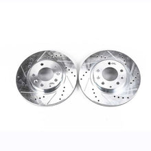 画像をギャラリービューアに読み込む, Power Stop 06-15 Mazda MX-5 Miata Front Evolution Drilled &amp; Slotted Rotors - Pair