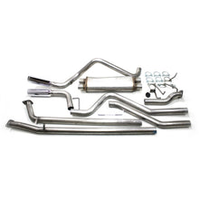 画像をギャラリービューアに読み込む, JBA 07-20 Toyota Tundra 4.6L/4.7L/5.7L 409SS Pass Side Dual Exit Cat-Back Exhaust