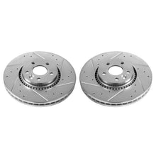 画像をギャラリービューアに読み込む, Power Stop 08-15 Land Rover LR2 Front Evolution Drilled &amp; Slotted Rotors - Pair