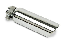画像をギャラリービューアに読み込む, Go Rhino Exhaust Tips Angle Cut w/Rolled Edge (Inlet 3-1/2in. / Length 14in. / Outlet 6in.) - Chrome
