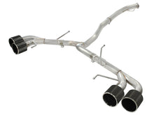 画像をギャラリービューアに読み込む, aFe Takeda 3in SS Exhaust Cat-Back 09-14 Nissan GTR V6 3.8L Carbon Fiber Tips