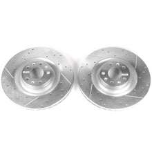 画像をギャラリービューアに読み込む, Power Stop 09-10 Audi A6 Quattro Front Evolution Drilled &amp; Slotted Rotors - Pair