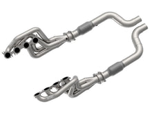 画像をギャラリービューアに読み込む, Kooks 2020 Mustang GT500 5.2L 2in x 3in SS Headers w/GREEN Catted Connection Pipe