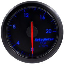 画像をギャラリービューアに読み込む, Autometer Airdrive 2-1/16in EGT Gauge 0-2000 Degrees F - Black