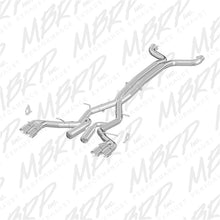画像をギャラリービューアに読み込む, MBRP 2016 Chevy Camaro V8 6.2L 6spd 3in Alum Race Dual Cat Back w/ 4.5in Quad Dual Wall Tips