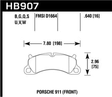 画像をギャラリービューアに読み込む, Hawk 12-16 Porsche 911 Carrera S HP+ Front Brake Pads