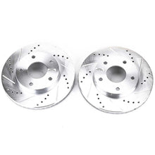 画像をギャラリービューアに読み込む, Power Stop 97-05 Chevrolet Blazer Front Evolution Drilled &amp; Slotted Rotors - Pair