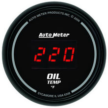 画像をギャラリービューアに読み込む, Autometer Black 0-400F Digital Oil Temp Gauge