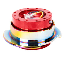 画像をギャラリービューアに読み込む, NRG Quick Release Gen 2.5 - Red Body / Neochrome Ring