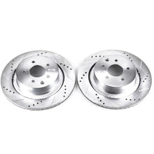 画像をギャラリービューアに読み込む, Power Stop 07-08 Infiniti G35 Rear Evolution Drilled &amp; Slotted Rotors - Pair