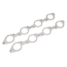 画像をギャラリービューアに読み込む, Stainless Works Big Block Chevy Round Port Header 304SS Exhaust Flanges 1-3/4in Primaries