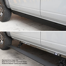 画像をギャラリービューアに読み込む, RealTruck 08-16 Ford F-250/350 Super Duty CC 4dr VoltStep Electric Running Board Kit - Bedliner Coat
