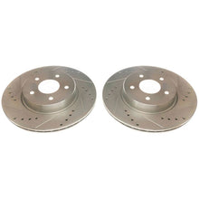 画像をギャラリービューアに読み込む, Power Stop 19-20 Infiniti QX50 Rear Evolution Drilled &amp; Slotted Rotors - Pair