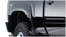 画像をギャラリービューアに読み込む, Bushwacker 07-13 Chevy Silverado 1500 Fleetside Cutout Style Flares 4pc 78.7/97.6in Bed - Black
