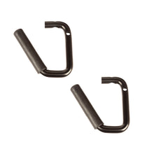 画像をギャラリービューアに読み込む, Rugged Ridge Steel Grab Handles Front Pair Black 07-18 Jeep Wrangler JK/JKU
