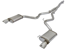 画像をギャラリービューアに読み込む, aFe MACHForce XP Exhausts Cat-Back SS-304 EXH w/ Polished Tips 15-16 Ford Mustang EcoBoost 2.3L (t)