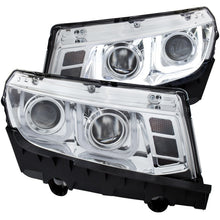 画像をギャラリービューアに読み込む, ANZO 2014-2015 Chevrolet Camaro Projector Headlights w/ U-Bar Chrome
