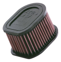画像をギャラリービューアに読み込む, K&amp;N 03-09 Kawasaki Z1000 / 04-12 Z750 / 05-07 Z750S / 11-12 Z750R Replacement Air Filter