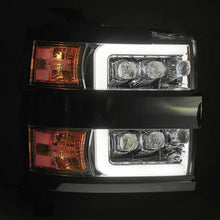 画像をギャラリービューアに読み込む, AlphaRex 15-18 Chevy 2500HD NOVA LED Proj Headlight Plank Style Jet Blk w/Activ Light/Seq Signal/DRL